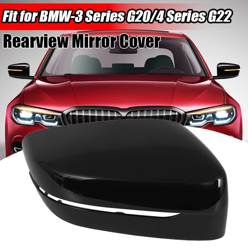 RH For 2017-2023 BMW G20 G30 G11 G12 Gloss Black Passenger Side Mirror Cover Cap