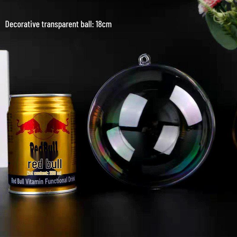 2-40CM Acrylic Transparent Hollow Ball for Wedding and Mall Decorations