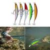 Jerkbait Fishing Tackle Set for Stream Casting and Shallow Water Use, 5 Piece 88 Mm Artificial Baits Fishing Lures with Fish Eye Detail