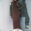 Womens 2-Piece Knit Set: Longline Cardigan Sleeveless Turtleneck Dress Casual Outfit