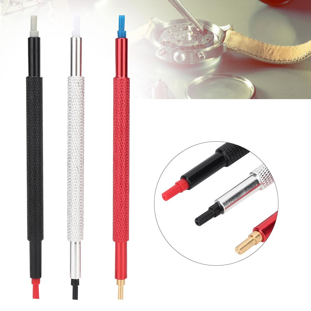 3 Stück 7404 Doppelkopf Uhrenzeiger Aufsetzer Uhrenreparaturwerkzeug für Uhrmacher