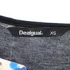 Unused Desigual Paisley Pattern Long Sleeve T-shirt One Piece XS Cut Women Used