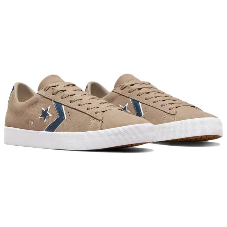 Converse Cons Pl Vulc Pro Slip Resistant Shock Absorbing Low Top Skate Shoes Unisex Sneakers Brown Black A06652C