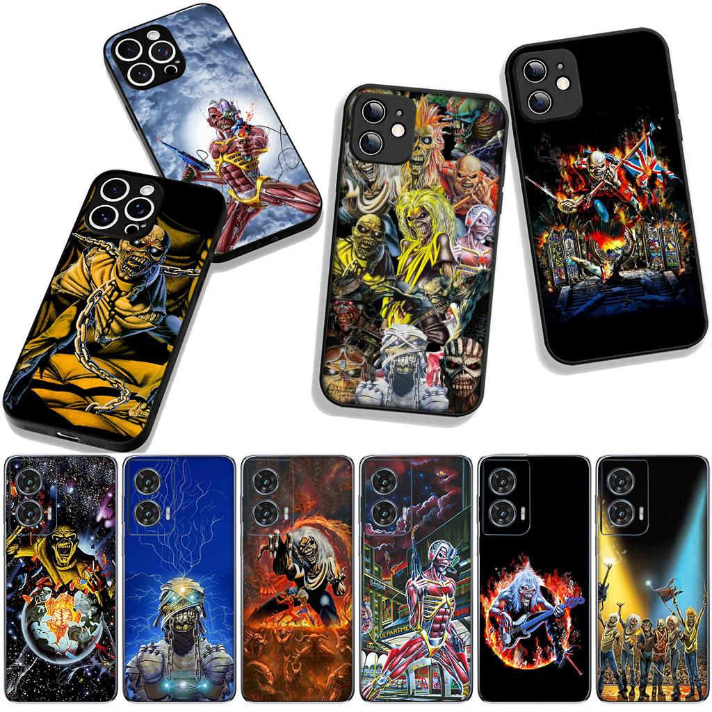 Cover for Xiaomi Redmi Note 15 11 9 10 Pro Plus A5 9A 9T 10A 10C 9C NFC 15C 8T Phone Case I-Irons M-Rocks M-Maidens
