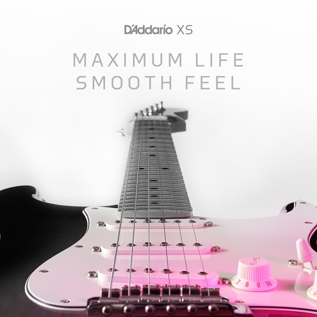 XS Nikiel Pokrywany Gitara Elektryczna Regularna XSE1046 Struny D'Addario, Lekkie, .010-.046,