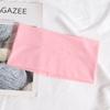 Korean Headband Running Solid Color Wide Elastic Hair Bands Women Men Sport Yoga Hairband Black Soft Wash Face Makeup Headwrap