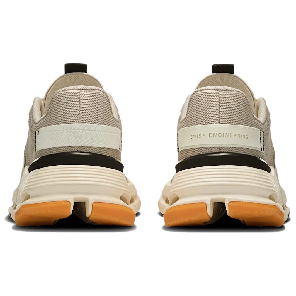 On Cloudnova Form 2 Comfortable Soft Breathable Low-Top Short Distance Running Shoes Women sneaker Beige 3WE30174141
