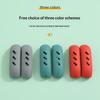 1 Pair Silicone Pot Handle Cover Heat Insulation Covers Pot Clip Anti Slip Steamer Casserole Pan Handle Holder Kitchen Tool