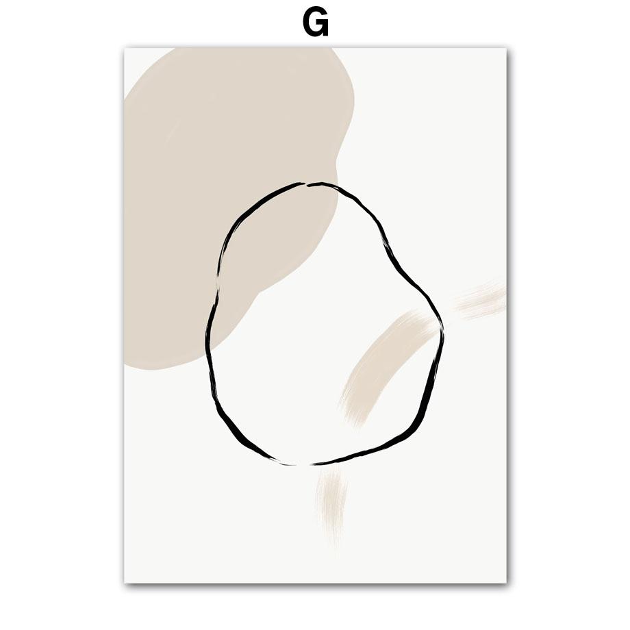 Modern Black Striped Girl Leaves Abstract Posters Prints Modern Minimalist Wall Art Canvas Painting Home Living Room Decoration