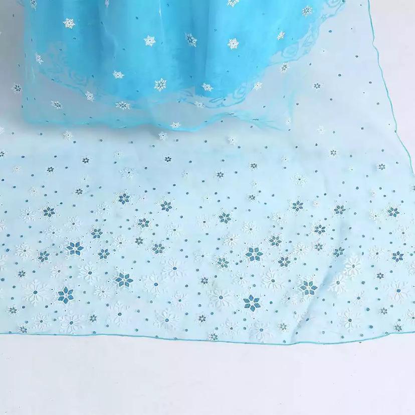 Frozen Princess Elsa Halloween Mesh Dress for Kids