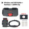 Pentru Încărcare Wireless Toate Motocicletele Suport Telefon Navigație Bază 12mm 16mm 22mm Ghidon Roll Bar R1250GS CRF1100L F900XR R18