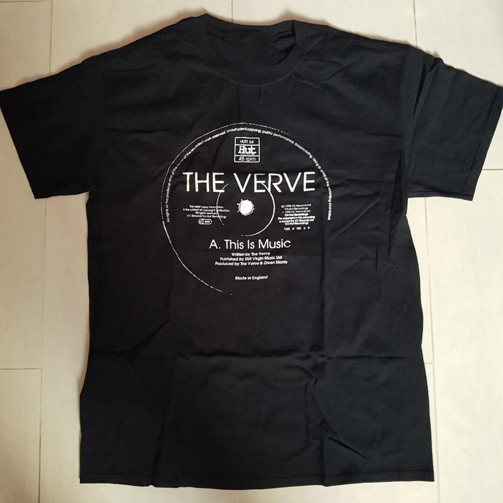 The Verve 1995 This Is Music  Gift Man Woman Black All Size T-Shirt Unisex T-Shirt XXXXL