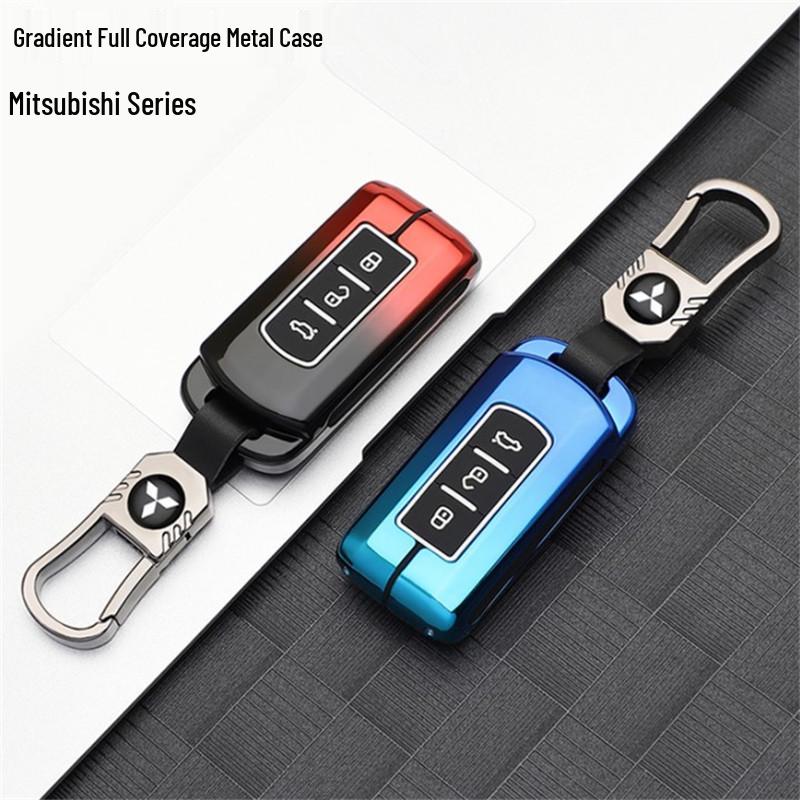 Mitsubishi Key Case for 2021 Outlander, Eclipse Cross, Pajero Sport, ASX: Men's Car Shell & Buckle Modification