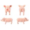 Resin Pig Statue Cute Animal Sculpture for Garden Yard Patio Outdoor Decoration Lawn Ornament Animal Statue Figurine