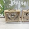 Nordic Transparent Wooden Piggy Bank and Travel Fund Box – Desktop Savings and Decorative Storage