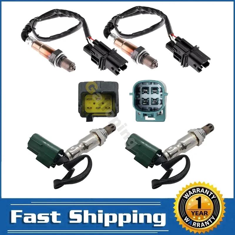 

4pcs Oxygen O2 Sensor For 2004 2005 2006 Nissan Titan 2005 2006 Armada 5.6L V8 4 & 5 Wires Upstream Downstream 226A0EA200