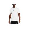 Nike Dri-Fit Short Sleeve Breathable Fashion T-Shirt Men tops White HF6212-100