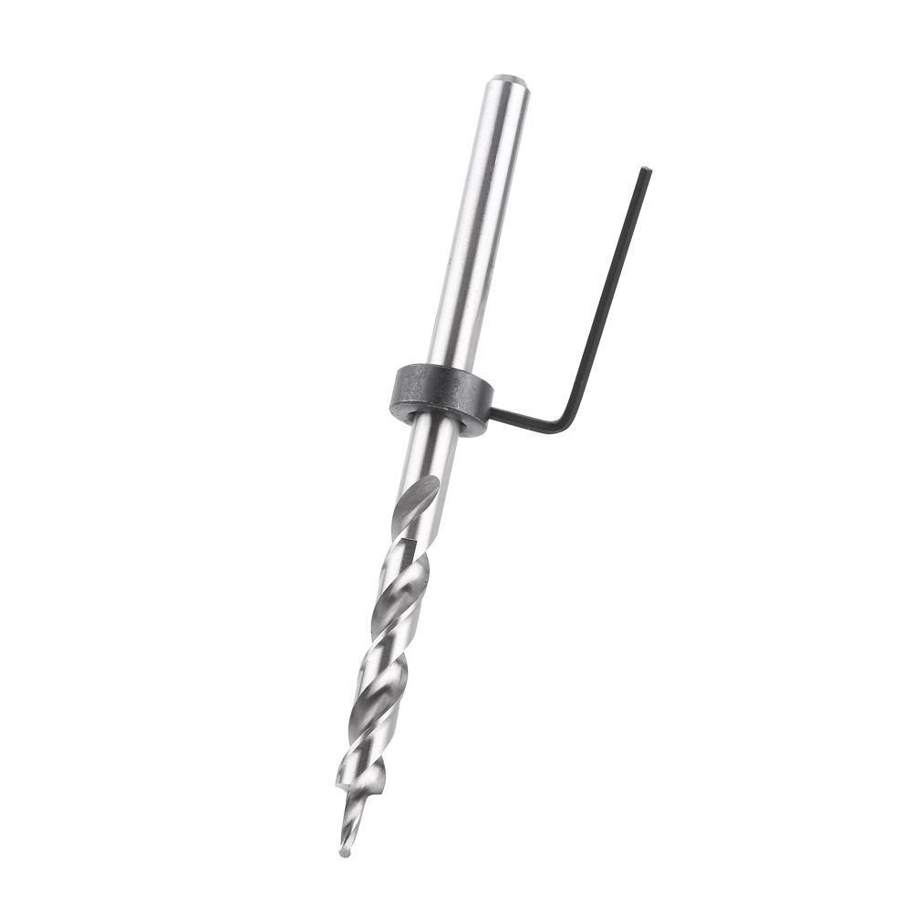 38" Zoll Lippen- und Zapfenbohrer Rundschaft mit einstellbarem Tiefenanschlag für Holzbearbeitung