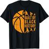 Built By Black History Basketball T-Shirt