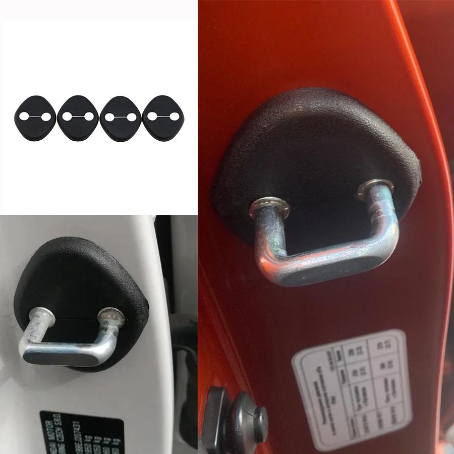 8pcs Car Door Lock Stopper Protector Cover for Hyundai Elantra Sonata 8 Santa Fe for KIA Sportage 3 SL Door Stopper Cover