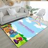 Numberblocks Customize Text Floor Rug Office Rug Design for Living Rooms Dining Room Study room Playrooms Antislip Carpet Anime Office Decor
