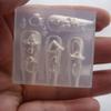 Reusable Nail Casting Mold Nail Charm Silicone Mold Halloween Themed Stereoscopic Carving Nail Art Jewelry Tool