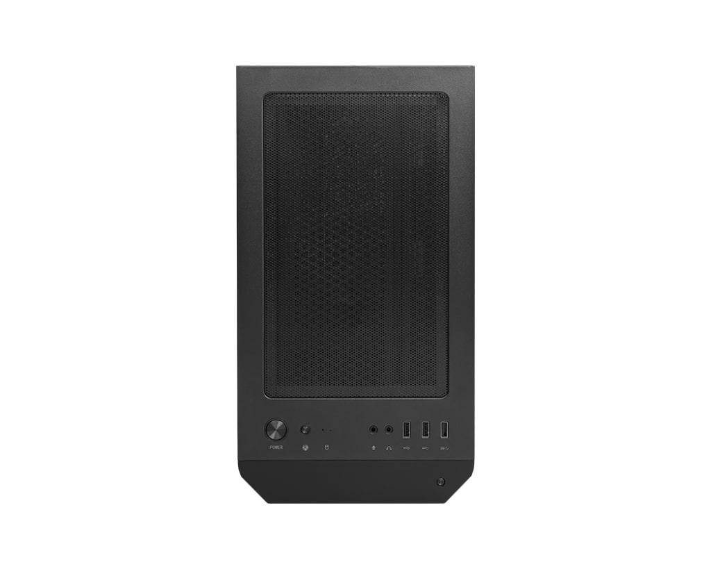 MSI PC Case MAG FORGE M100A Black Micro ATX Tower Power Supply Included No