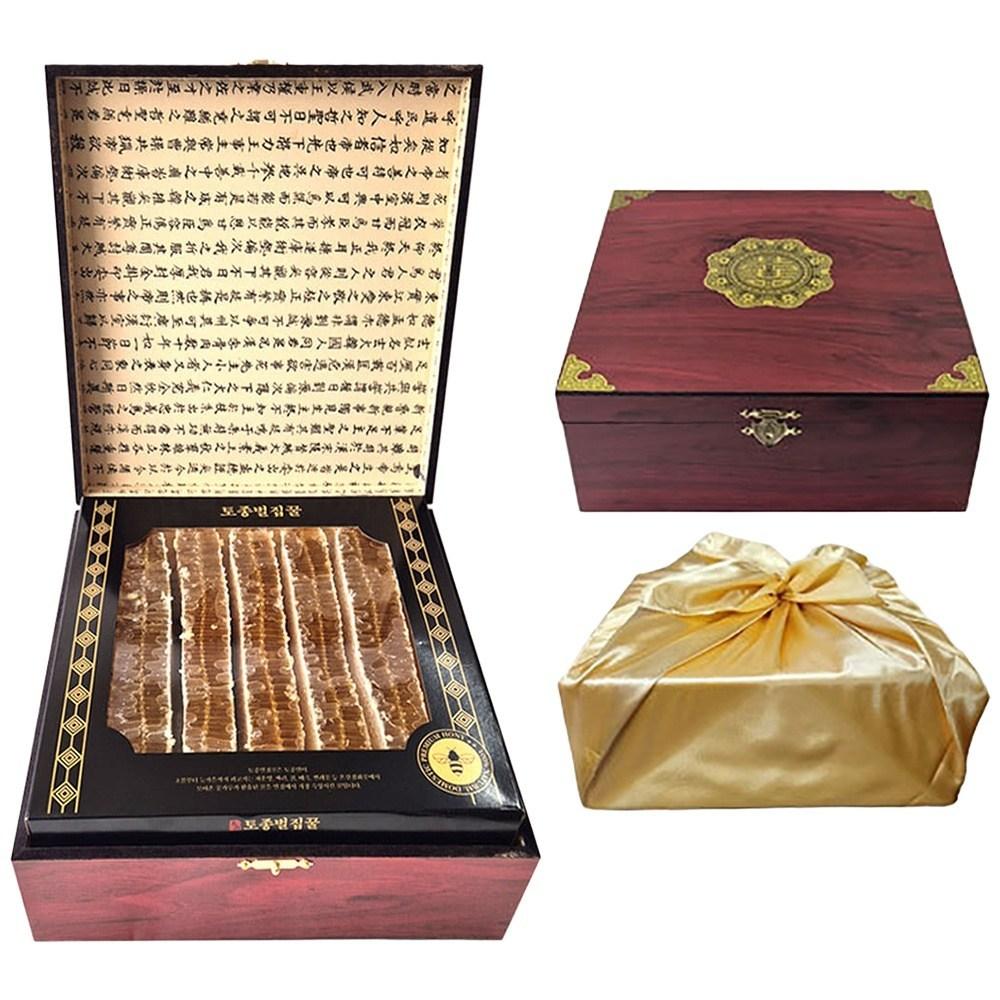 Domestic Native Wooden Box Honeycomb Gift Set, 3.6kg or More, 1 Set of 3.6kg