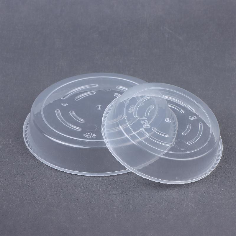 10Pcs  Round Flower Pot Tray Clear Desktop Plant Saucer Plastic Trash Storage Flower Pot Base Home