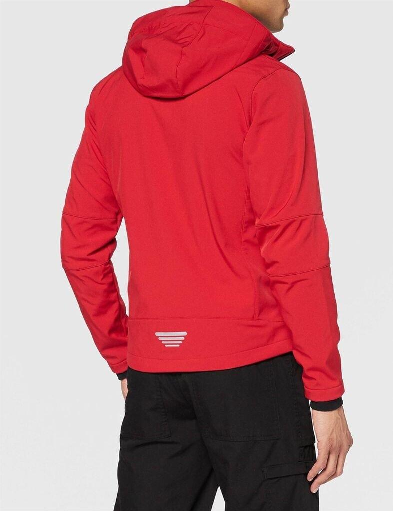 Куртка CMP мужская софтшелл с отстегивающимся капюшоном (3A01787N) ferrari/nero