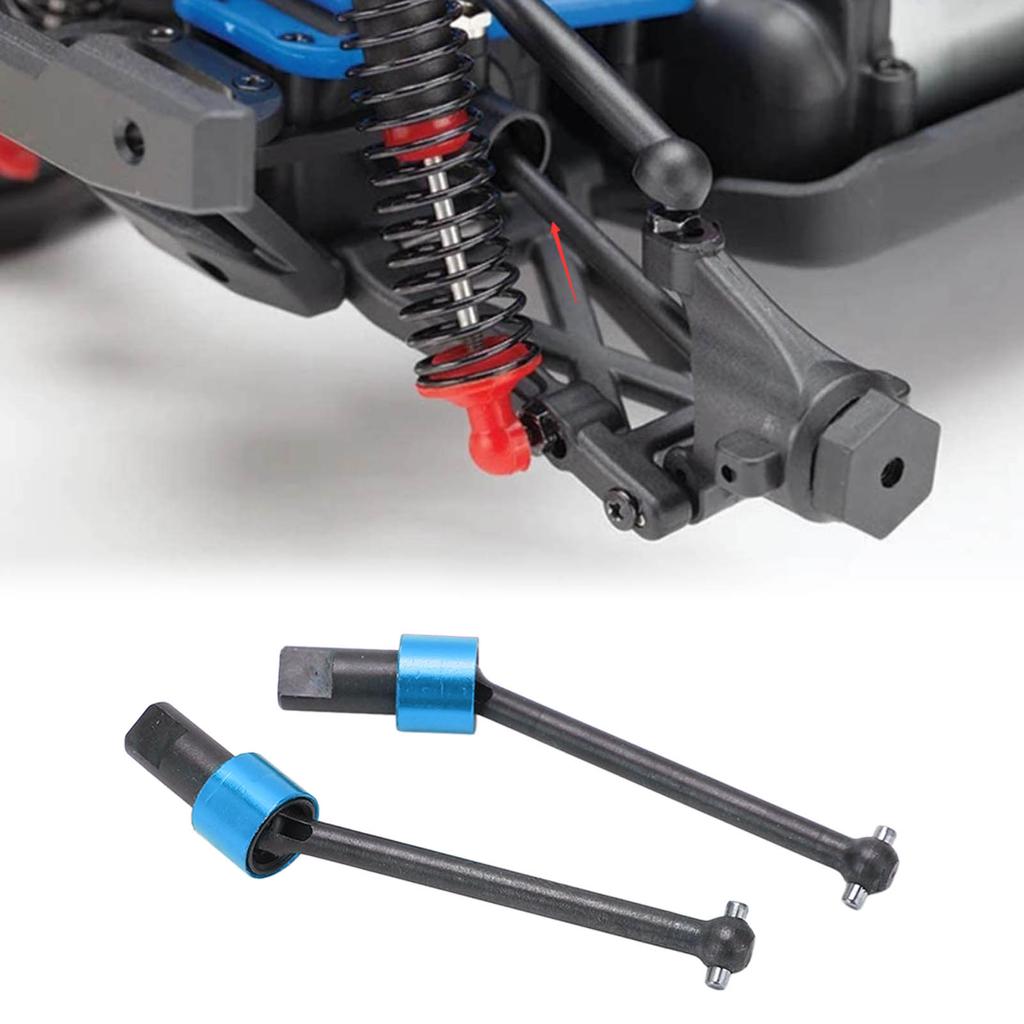 2Pcs RC CVD Drive Shaft High Hardness   Stable Easy Assembly CVD Drive Shaft for   LaTrax Teton