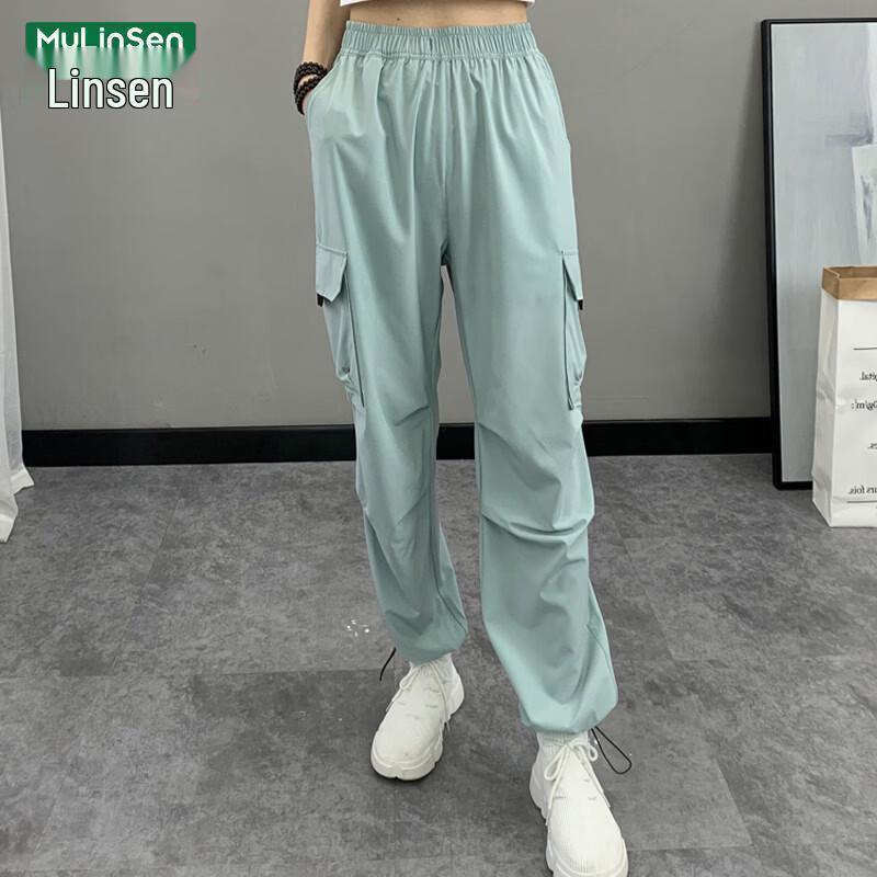 MULINSEN Damen schnelltrocknende lockere Cargo-Wanderhose