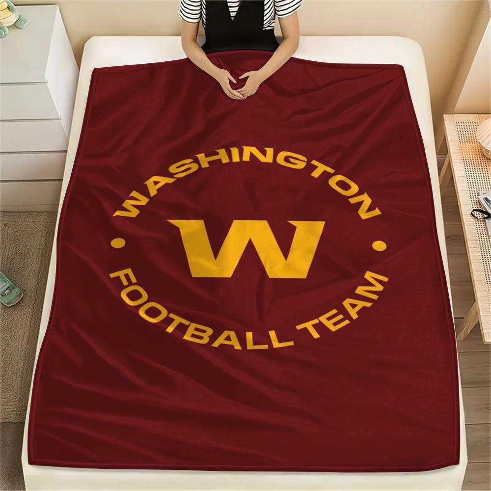 Washington Commanders Print Flannel Blanket, High quality Comfortable for All Seasons, Home Decor, Warmth and Comfort, Perfect for Christmas Gifts