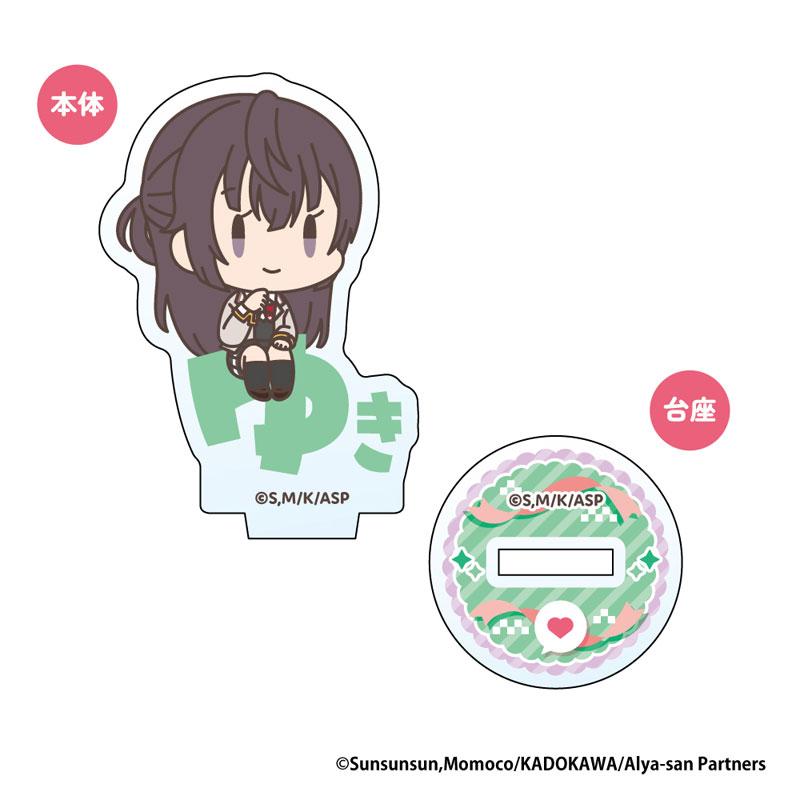 

Anime Alya Sometimes Hides Her Feelings In Russian Alisa Mikhailovna Kujou day Acrylic Stand Action Figure Desktop Gift 10 cm