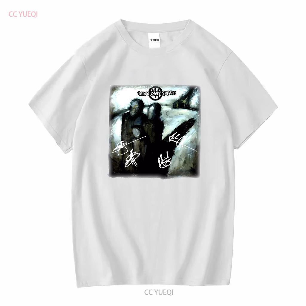 Hot Three Days Grace Album T Shirt Cotton Men S 5XL C848 Long Sleeves Vintage Washed Stretched Homme Fashion