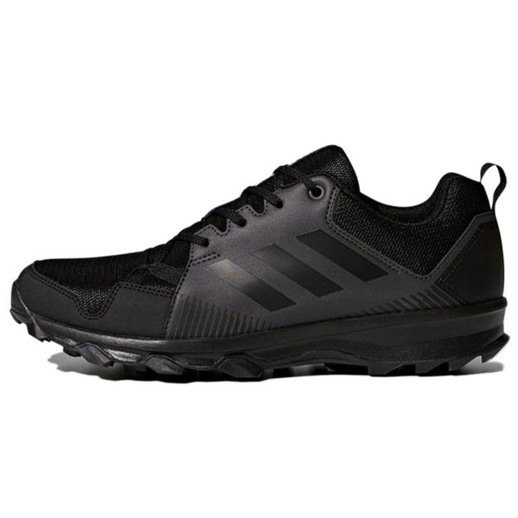 Adidas Terrex Tracerocker Fabric Synthetic Leather Versatile Fashion Breathable Lightweight Low-Top Casual Shoes Men Sneakers Black S80898