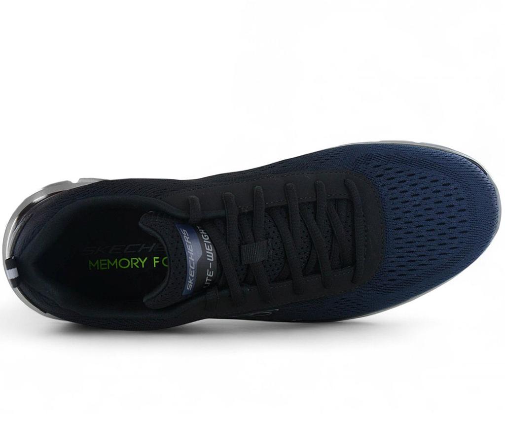 Skechers Track Ripkent - Herren Sneakers Schuhe Blau-Schwarz 232399-NVBK ORIGINAL