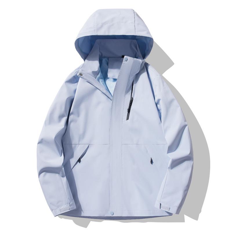 Herren- und Paarkombi 25 Jahre Frühling/Herbst Outdoor-Sport Winddicht Wasserdicht Atmungsaktiv Bergsteigerjacke