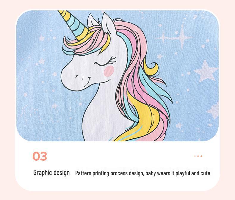 Little Maven Summer Cartoon Dress for Girls