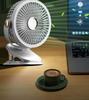 USB Rechargeable Portable Clip-On Desk Fan for Dorms