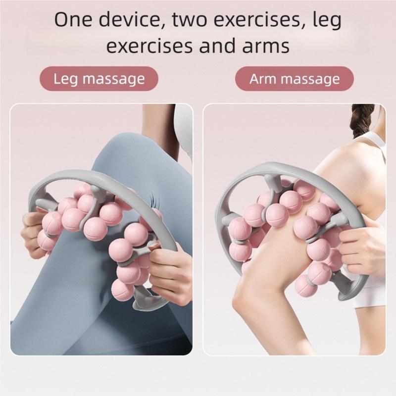 Leg Massage  wheel With User Friendly Plastic Component Quiet Operations Design For Post Exercise Recovery And Muscle Tension Release