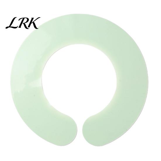 Barber Shop Supplies Silicone Hair Cutting Collar, Waterproof Haircut Neck Wrap Guard, Guard Dyeing Pad for Hairdressing Reusable Cape
