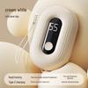 Xin Bai Lu Portable Plush Hand Warmer: Digital Display, Rechargeable Lithium Battery, Ideal Student Companion & Gift