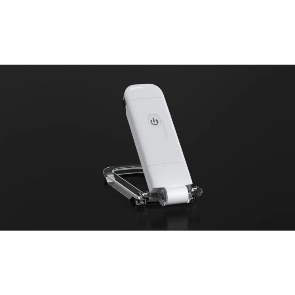 Mini USB Lade-Leselampe - Tragbar und Faltbar, Warmfarben- und Kaltlichtschutz, 3-stufige Helligkeitseinstellung, Klemmleuchte