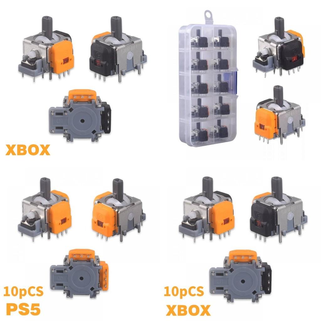 New Ps5 Hall Effect Joystick Set With 10 Durable Controllers For Ps4 Xbox And Switch Pro