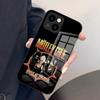 M-Motley C-Crue Band Phone Case For IPhone 17 Pro Max 15 Pro 16 14 Plus 12 13 Mini 11 Pro Shockproof Glass Cover