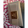 Used PRADA Saffiano Leather 6-Ring Ribbon Key Case Beige