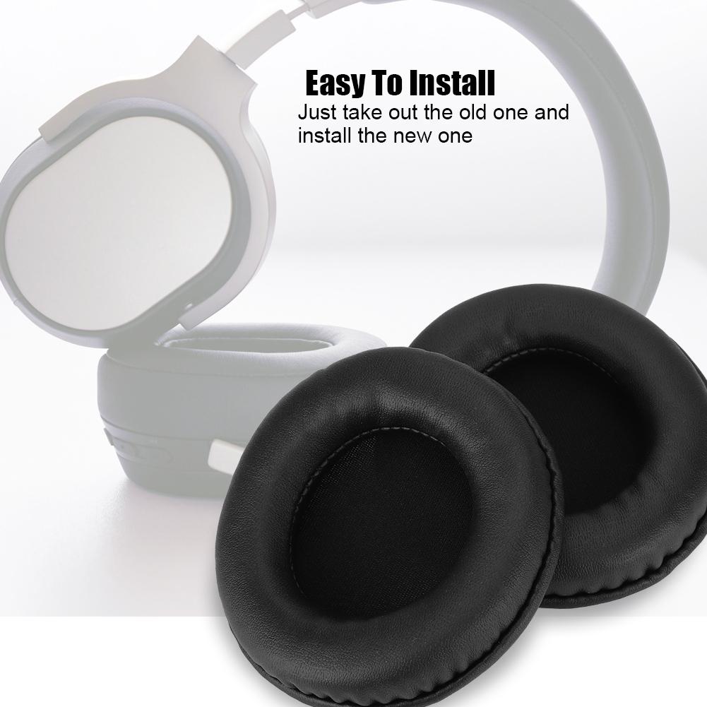 95MM Universal Replacement Ear Pads Soft Foam Cushion Headset Cover Case