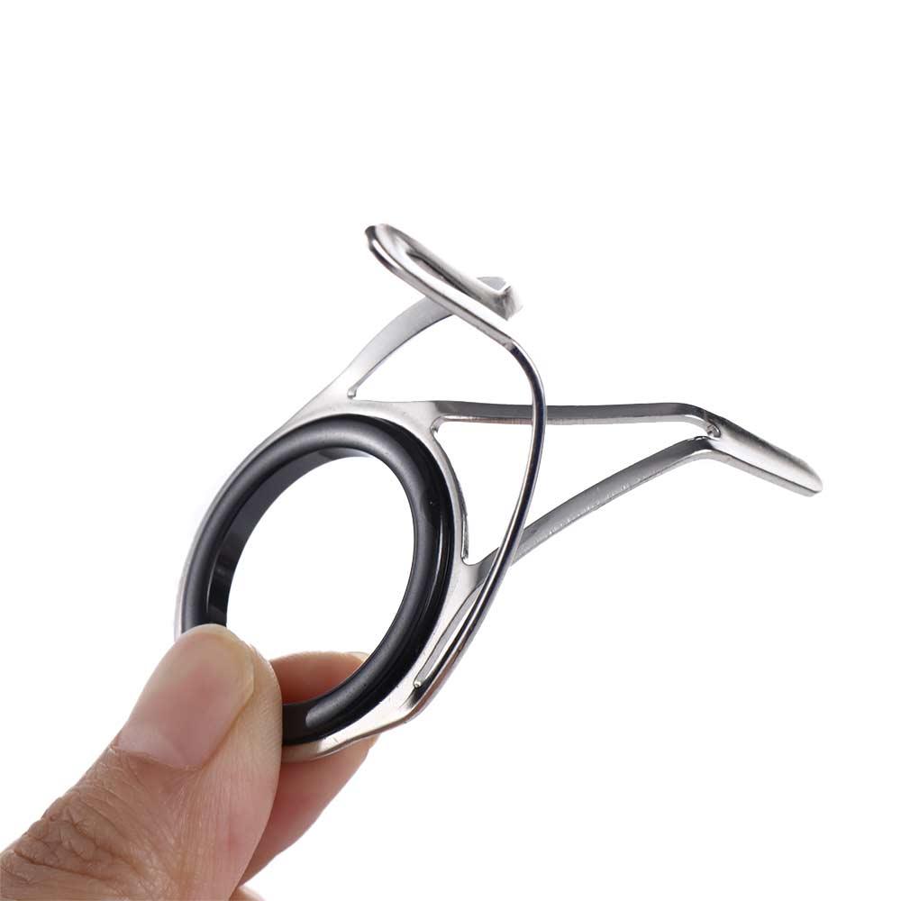 Accessories Eye Guides Wire Loop Fishing Rod Guides Tips Stainless Steel Circle Ring Eye Rings