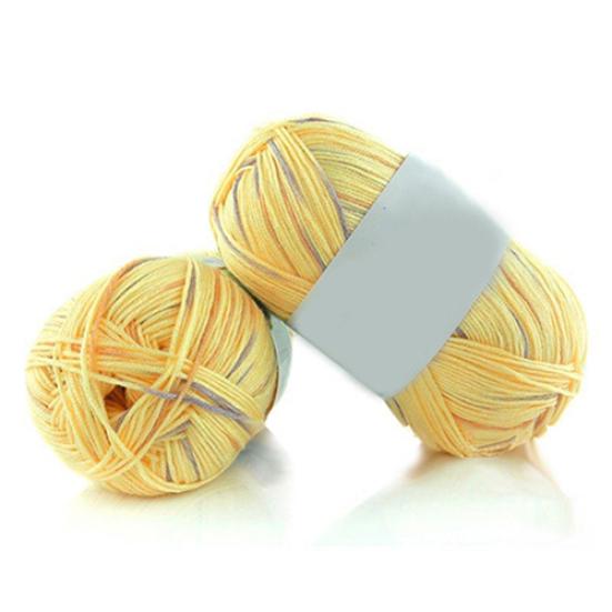 1Pc 50g Per Skein Soft Bamboo Crochet Cotton Knitting Baby Knit Wool Yarn